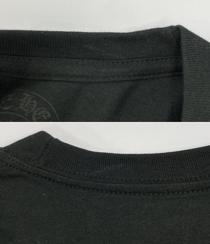 CHROME HEARTS 半袖Ｔシャツ スクロールラベルポケットTシャツ 東京限定 ブラック メンズ SIZE L クロムハーツ