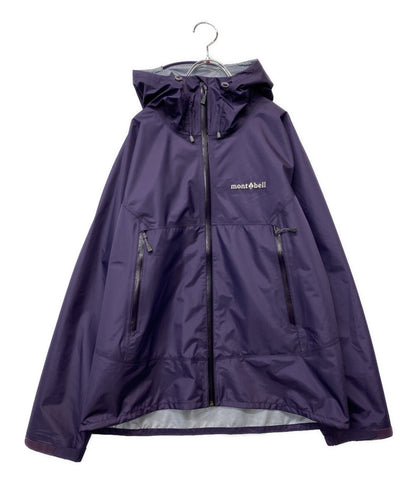 美品 mont-bell レイントレッカージャケット パープル 1128730 レディース SIZE XL モンベル