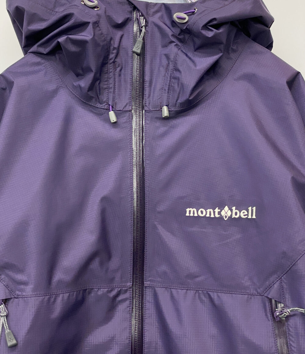 美品 mont-bell レイントレッカージャケット パープル 1128730 レディース SIZE XL モンベル