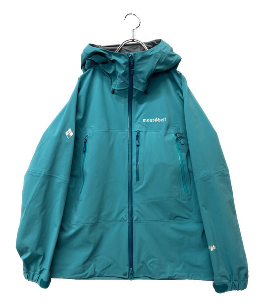 美品 mont-bell プモリパーカ ターコイズ M 1102579 レディース SIZE M モンベル