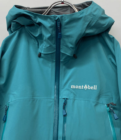 美品 mont-bell プモリパーカ ターコイズ M 1102579 レディース SIZE M モンベル