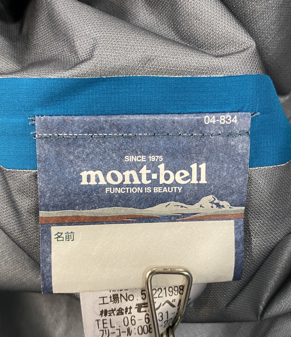 美品 mont-bell テンペストジャケット 1128723 ターコイズ レディース SIZE M モンベル