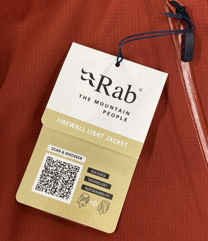 美品 Rab ラブ ファイアウォールライトジャケット QWG-92-TRD-LRG メンズ SIZE XL