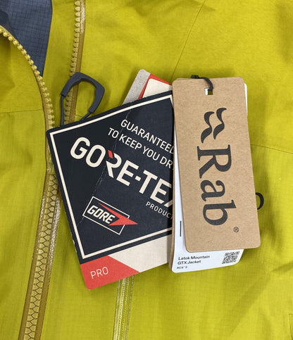 美品 Rab ラブ マウンテンジャケット QWI-42 Latok Mountain GTX Jacket メンズ SIZE L