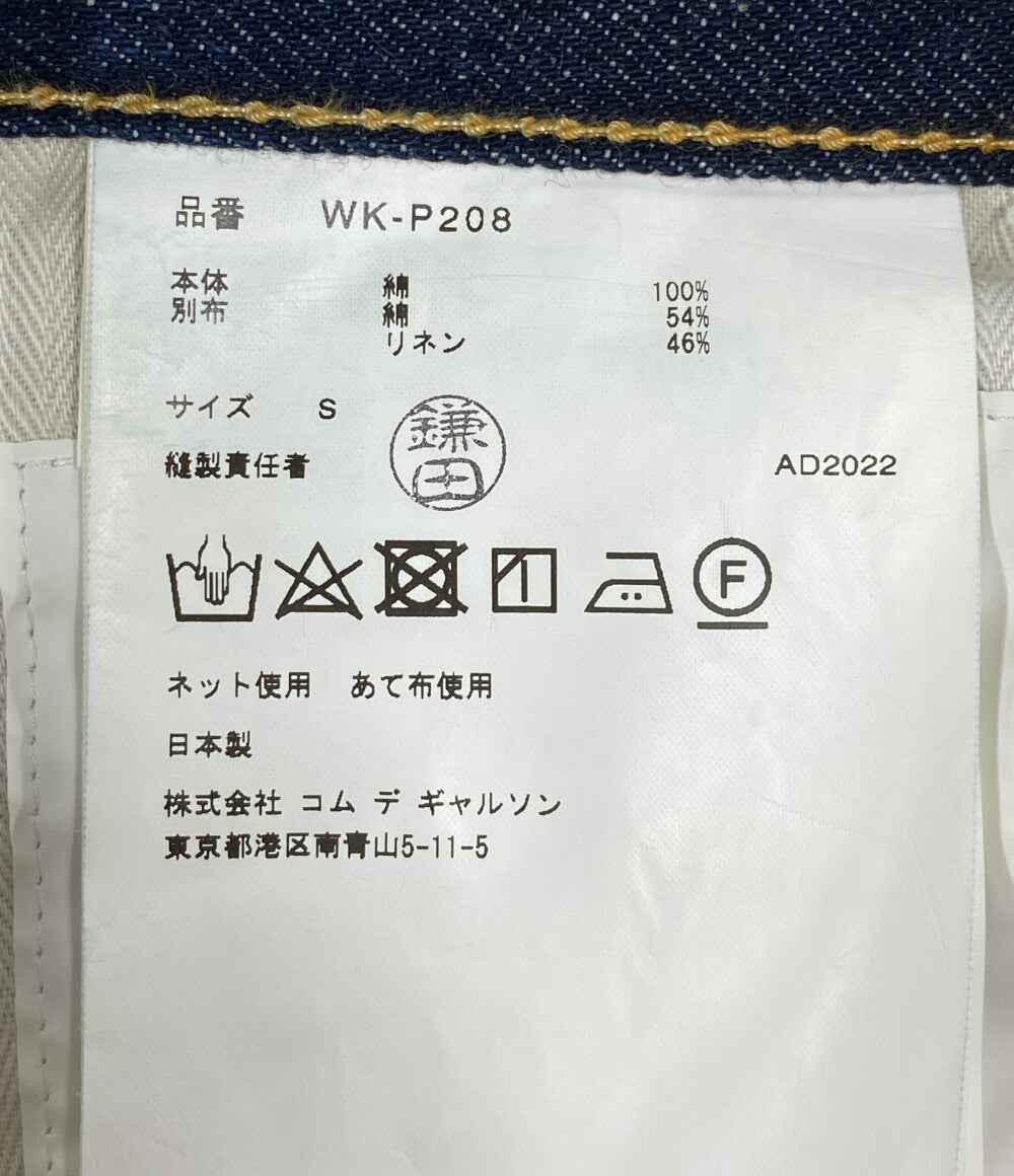 美品 JUNYA WATANABE MAN デニムパンツ WK-P208 Levi's Wネーム メンズ SIZE S ジュンヤワタナベマン