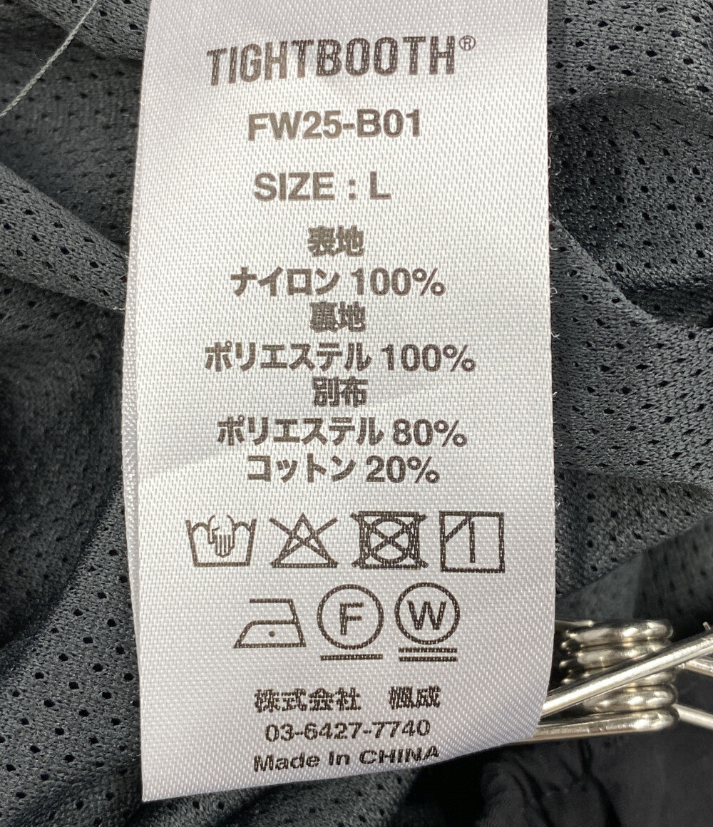 TIGHTBOOTH パンツ FW25-B01 ブラック メンズ SIZE L タイトブース