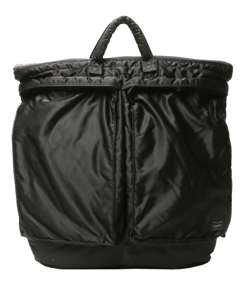 PORTER トートバッグ ブラック TANKER ヘルメットバッグ メンズ ポーター