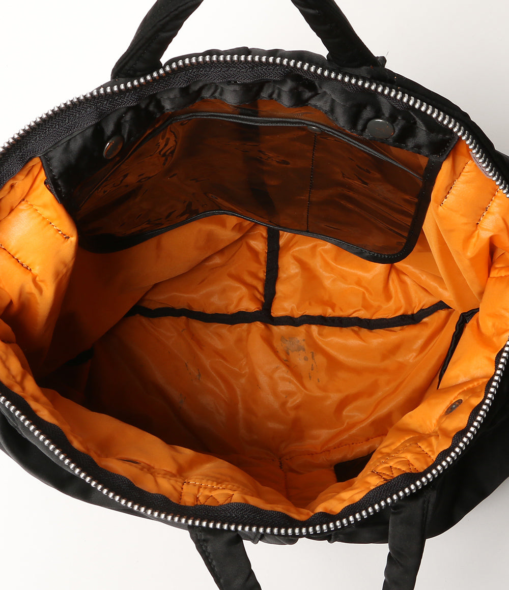 PORTER トートバッグ ブラック TANKER ヘルメットバッグ メンズ ポーター