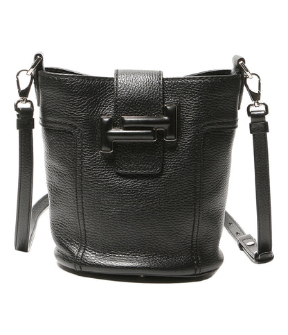 TOD'S ショルダーバッグ DOUBLE T SMALL LEATHER BUCKET BAG レディース トッズ
