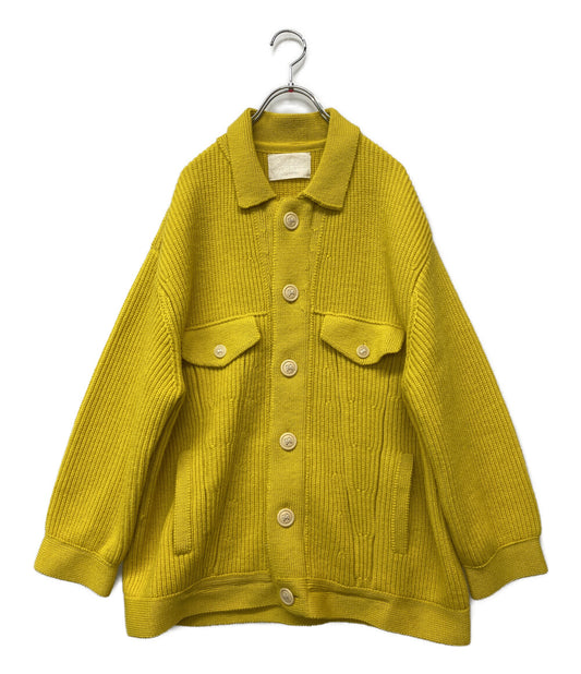 MAISON CARREE メゾン カレ ボタンダウンニット MC03-14 レディース SIZE F