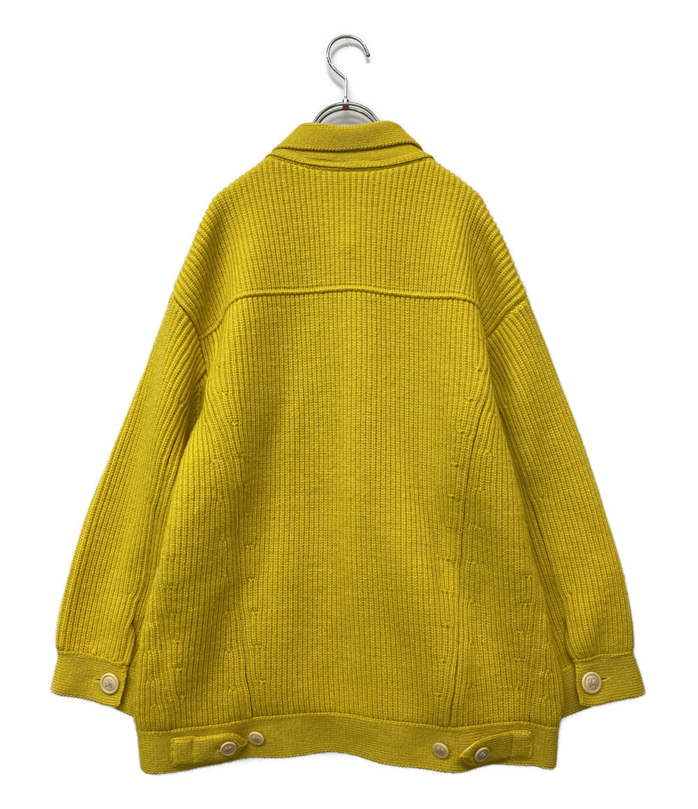 MAISON CARREE メゾン カレ ボタンダウンニット MC03-14 レディース SIZE F