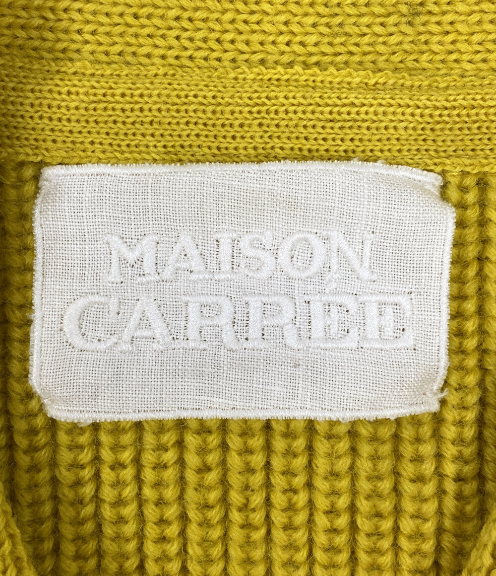 MAISON CARREE メゾン カレ ボタンダウンニット MC03-14 レディース SIZE F