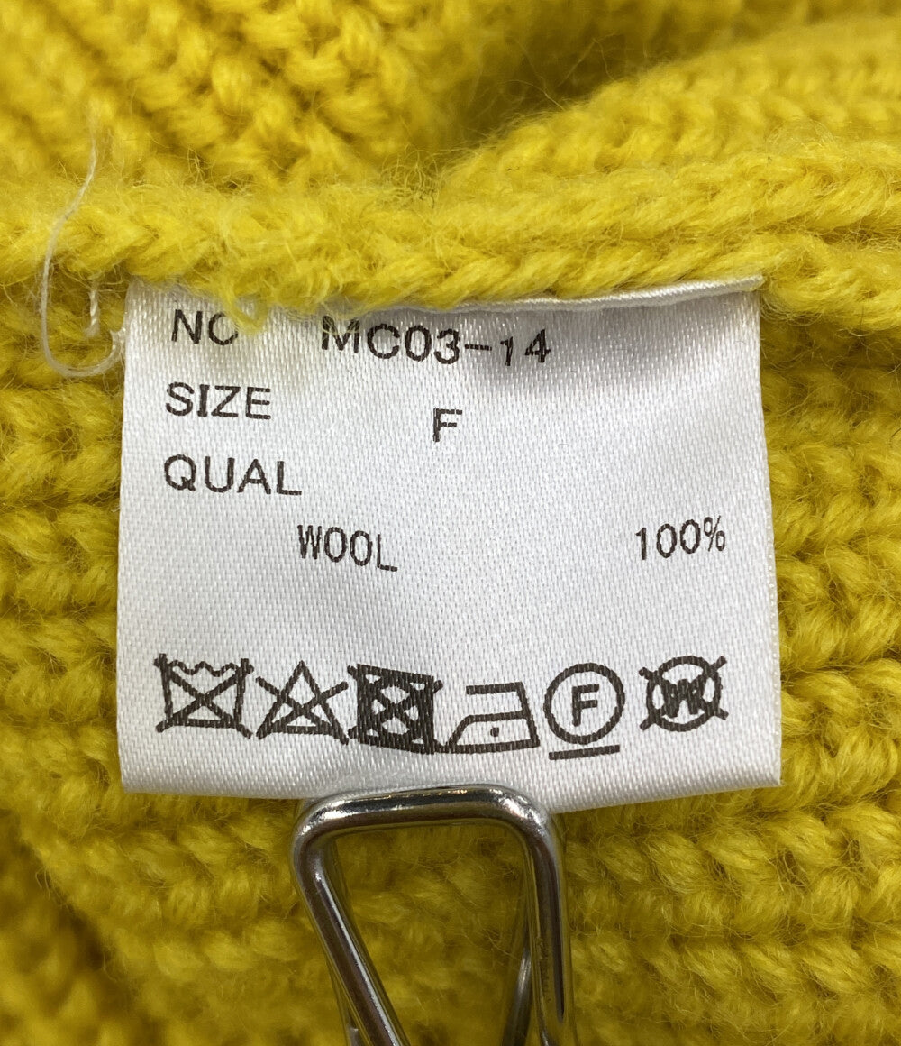 MAISON CARREE メゾン カレ ボタンダウンニット MC03-14 レディース SIZE F
