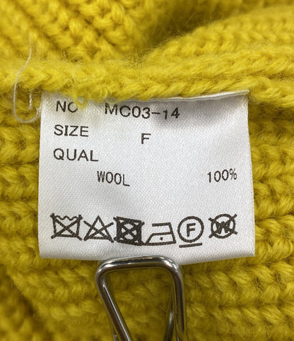 MAISON CARREE メゾン カレ ボタンダウンニット MC03-14 レディース SIZE F