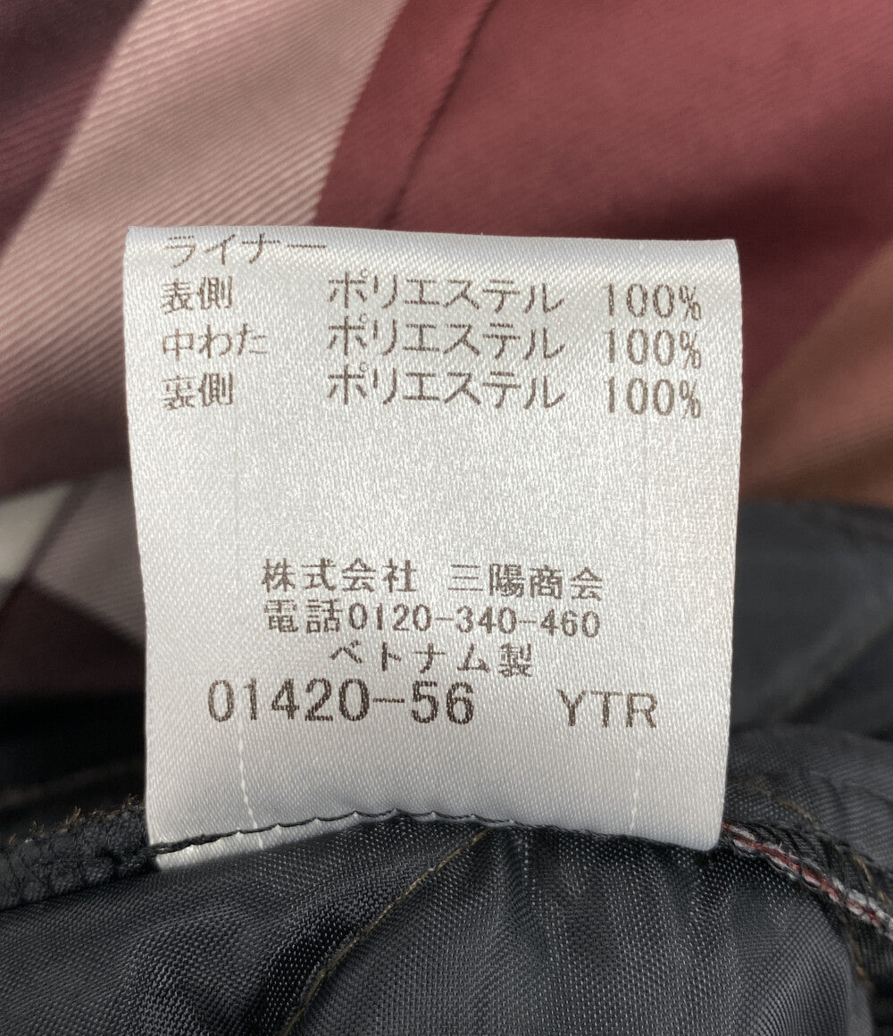 美品 BLACK LABEL CRESTBRIDGE トレンチコート 51A30-202-46 ライナー付 メンズ SIZE M ブラックレーベルクレストブリッジ