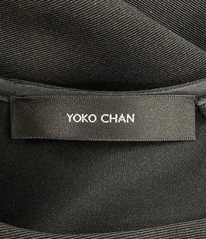 YOKO CHAN ノースリーブワンピース イレギュラータックドレス YCD-625-998 レディース SIZE 38 ヨーコチャン