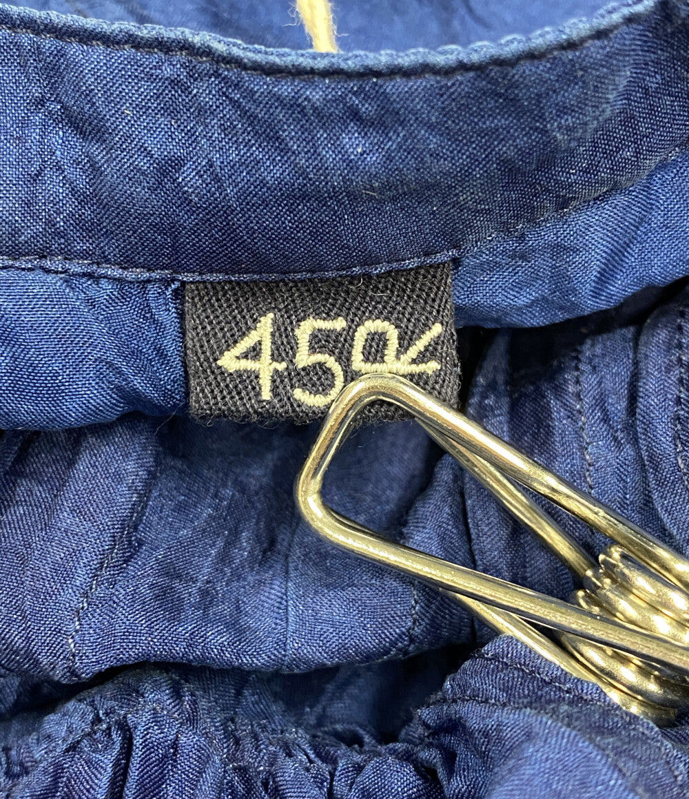 45R フォーティファイブ・アール ワンピース インディゴシルクドレス 70750063 レディース SIZE -