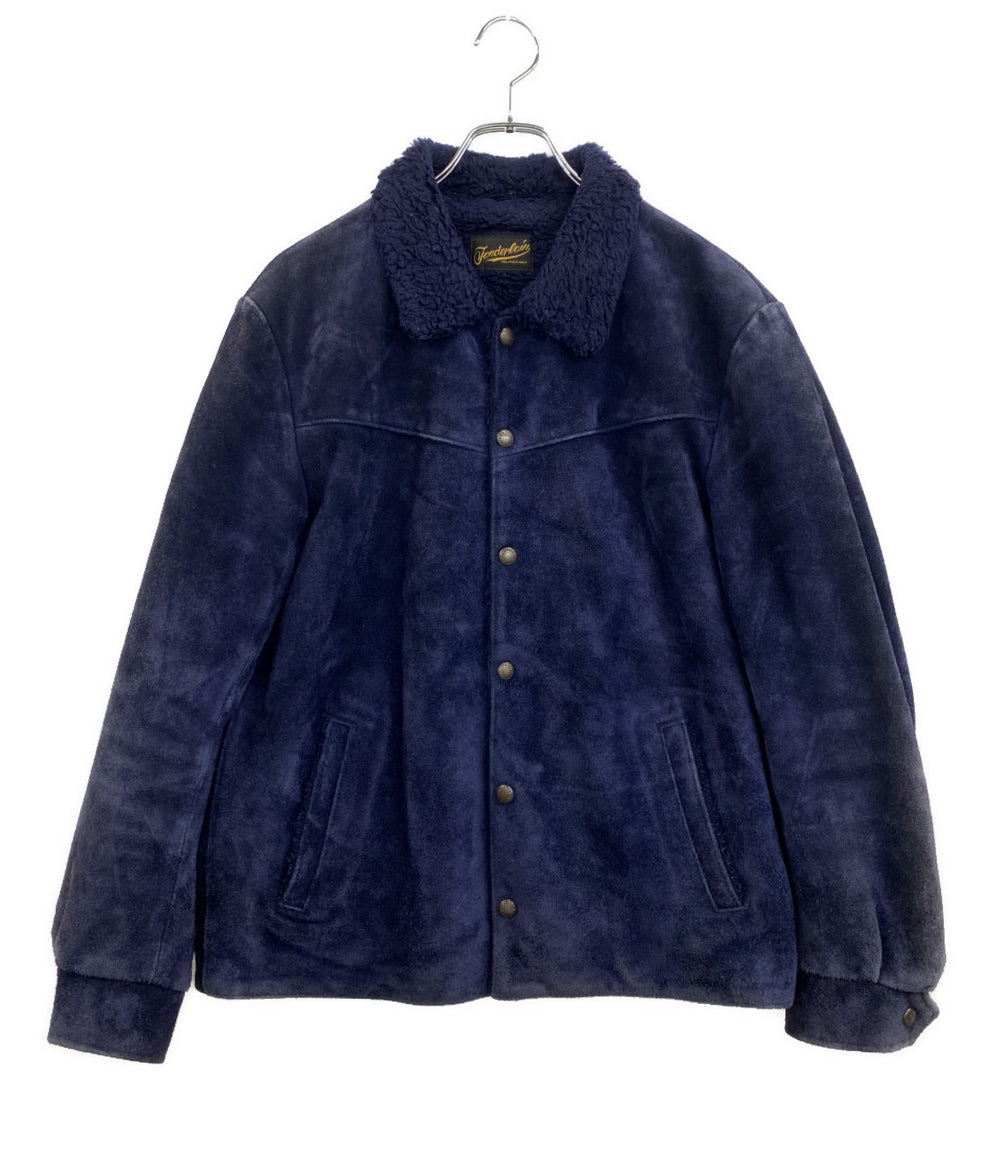 TENDERLOIN ジャケット SADDLE SUEDE JKT ネイビー メンズ SIZE S テンダーロイン