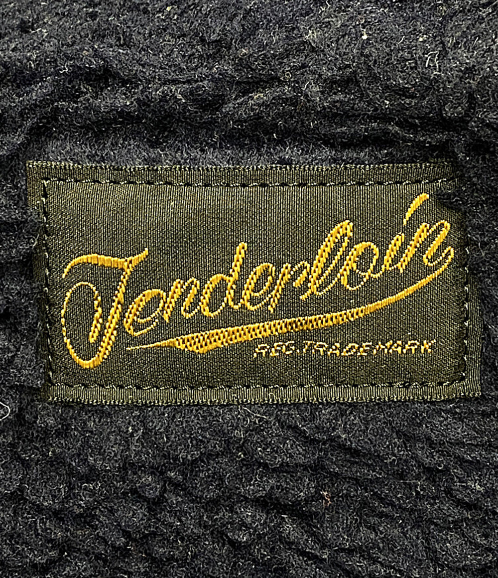 TENDERLOIN ジャケット SADDLE SUEDE JKT ネイビー メンズ SIZE S テンダーロイン