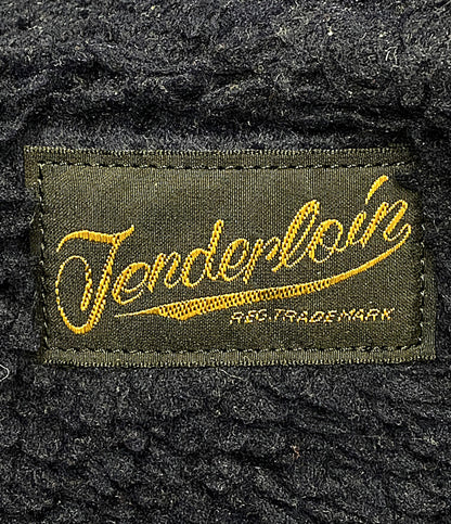 TENDERLOIN ジャケット SADDLE SUEDE JKT ネイビー メンズ SIZE S テンダーロイン