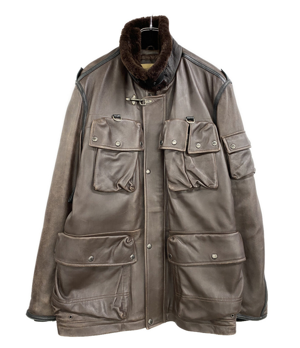 AVIREX コート ラムレザー 6161043 メンズ SIZE XL アヴィレックス