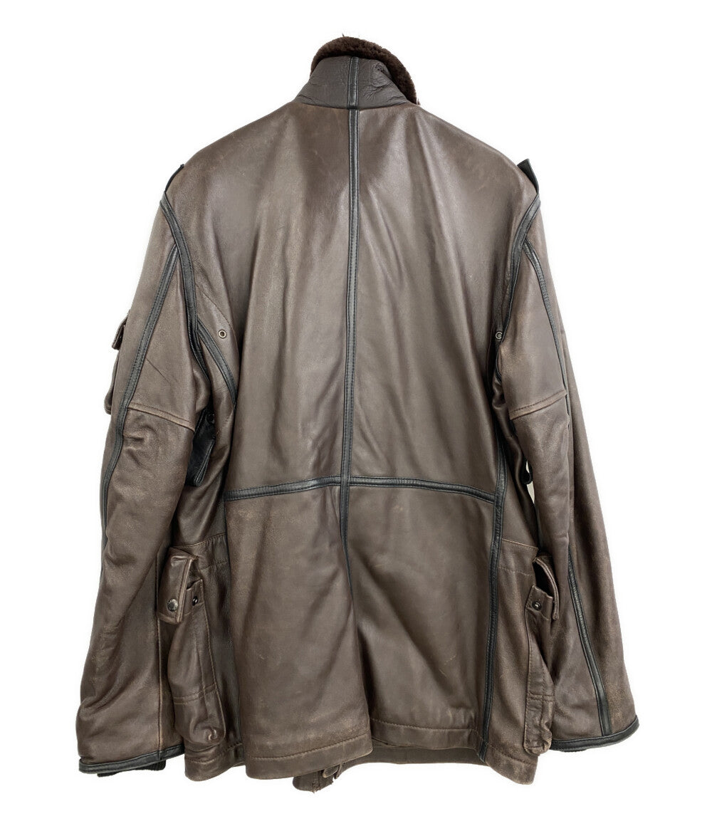 AVIREX コート ラムレザー 6161043 メンズ SIZE XL アヴィレックス