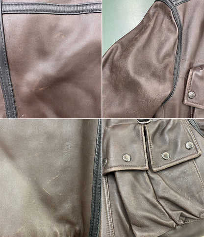 AVIREX コート ラムレザー 6161043 メンズ SIZE XL アヴィレックス