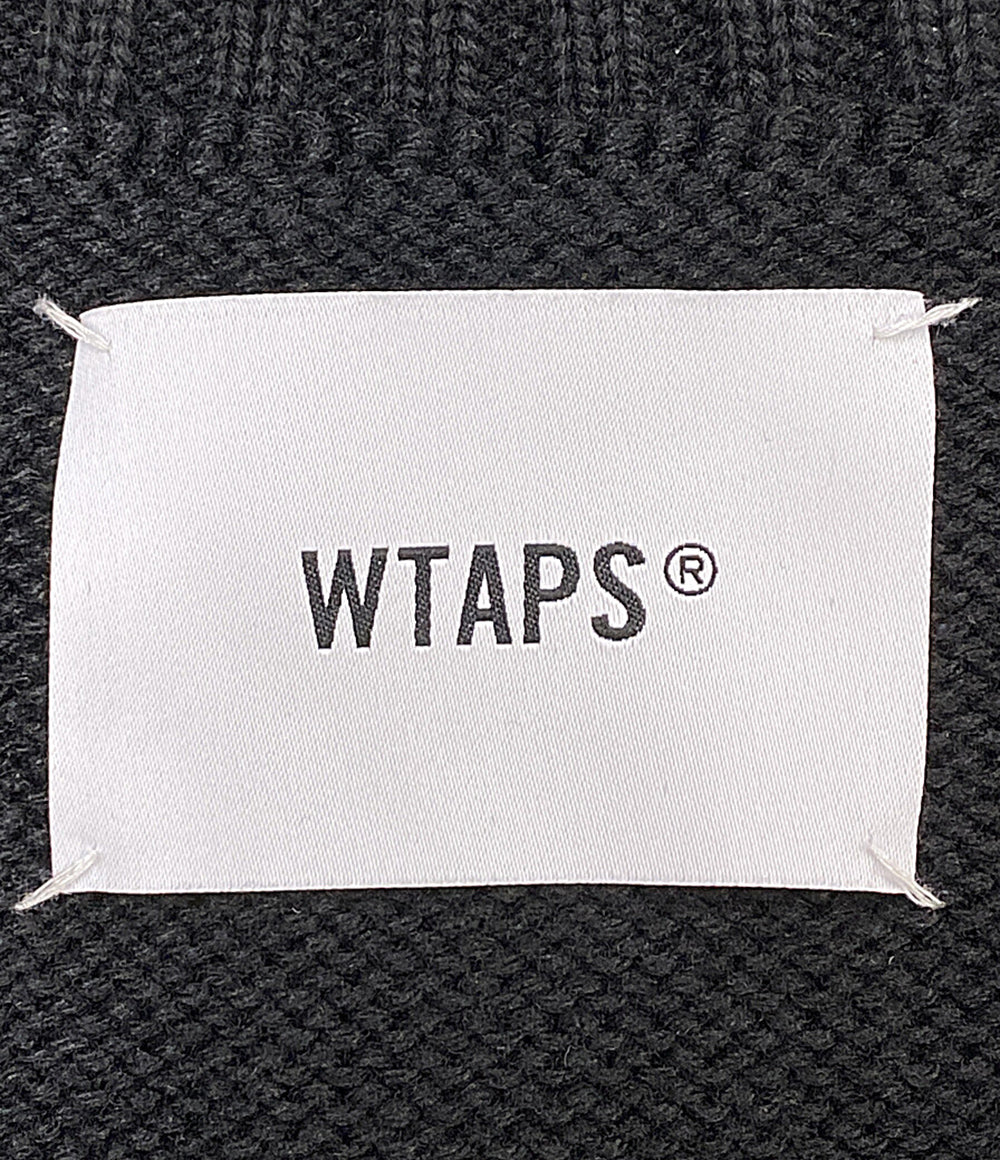 美品 WTAPS ベスト ニット 212MADT-KNM03 メンズ SIZE X04 ダブルタップス