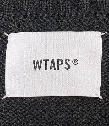 美品 WTAPS ベスト ニット 212MADT-KNM03 メンズ SIZE X04 ダブルタップス
