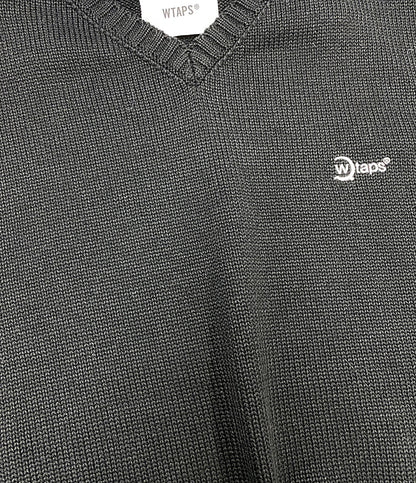 美品 WTAPS ベスト ニット 212MADT-KNM03 メンズ SIZE X04 ダブルタップス