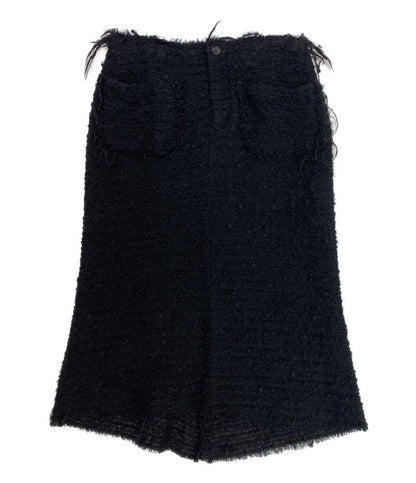 JUNYA WATANABE スカート ウールモヘヤ ブラック JKS040 レディース SIZE M ジュンヤワタナベ