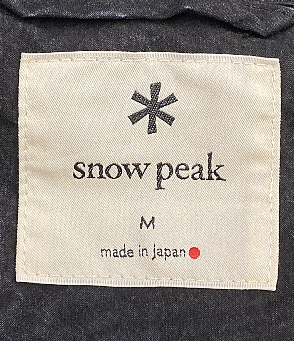 SNOWPEAK パーカー JK-25SU40303019 Indigo C N Anorak メンズ SIZE M スノーピーク