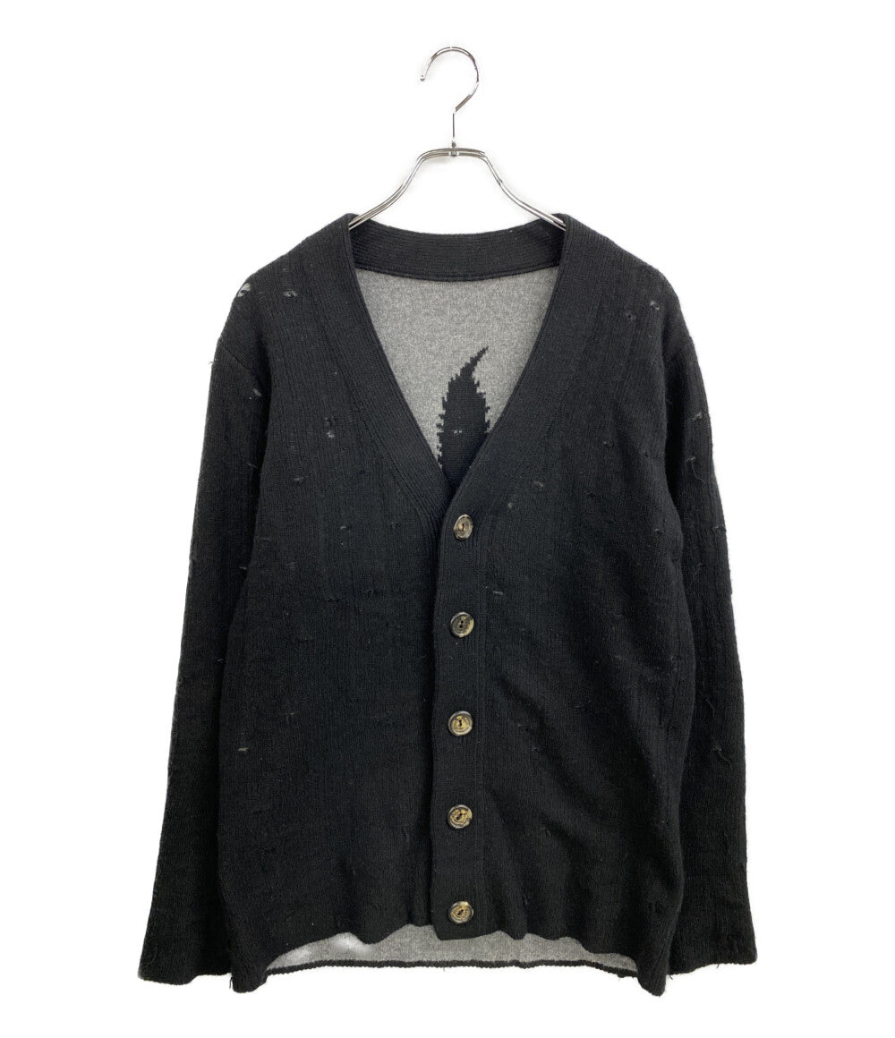 Lucien pellat-finet クラッシュ加工カーディガン メンズ SIZE M ルシアンペラフィネ