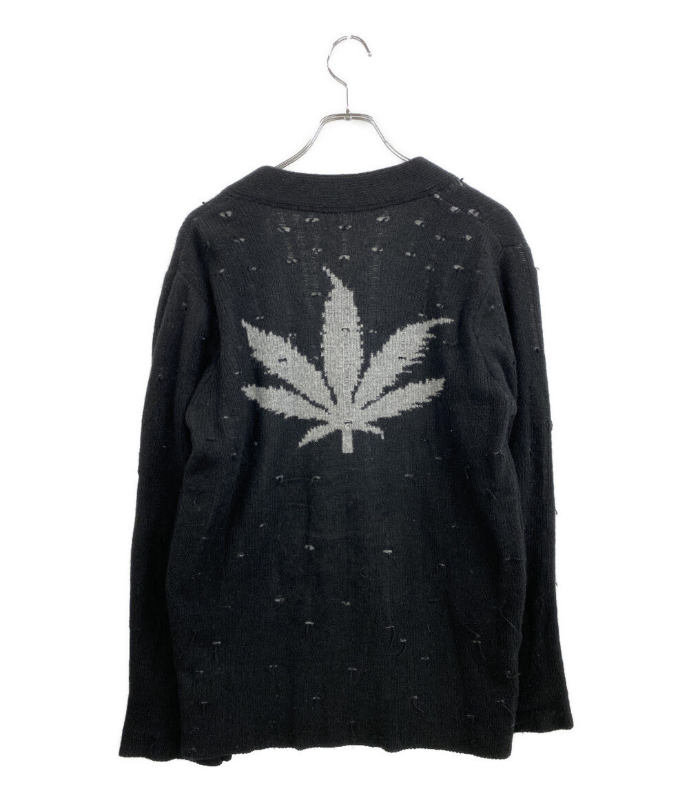 Lucien pellat-finet クラッシュ加工カーディガン メンズ SIZE M ルシアンペラフィネ