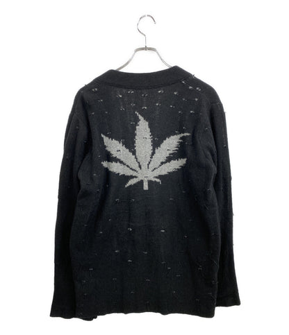 Lucien pellat-finet クラッシュ加工カーディガン メンズ SIZE M ルシアンペラフィネ