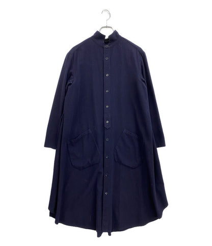 Y's ロングコート フロントボタン YQ-D33-112 レディース SIZE 1 ワイズ