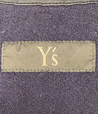 Y's ロングコート フロントボタン YQ-D33-112 レディース SIZE 1 ワイズ