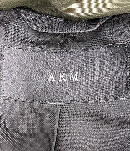 AKM ダウンジャケット カーキ CNY014 メンズ SIZE XL エイケイエム