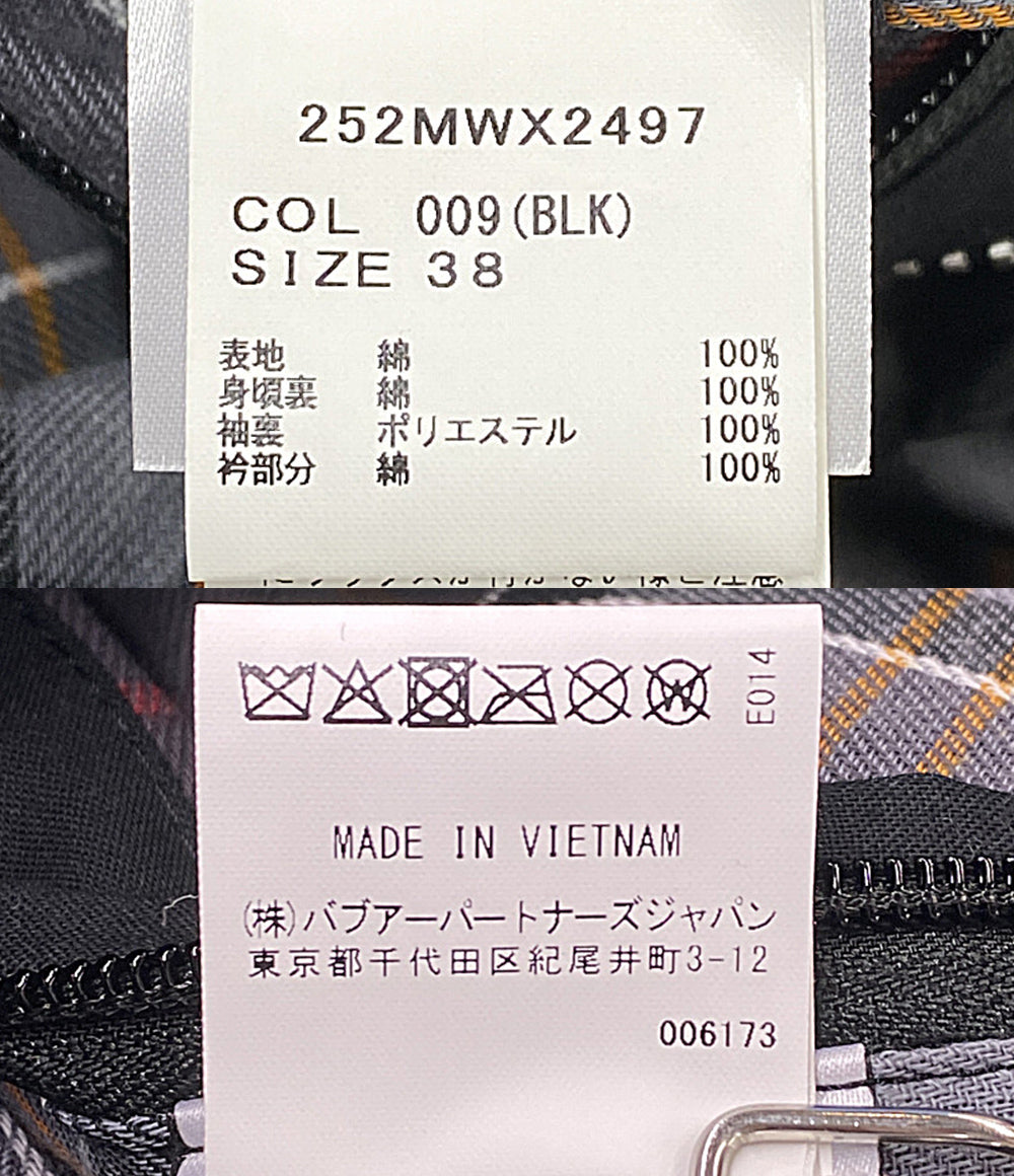 Barbour ジャケット ブラック 252MWX2497 メンズ SIZE 38 バブアー