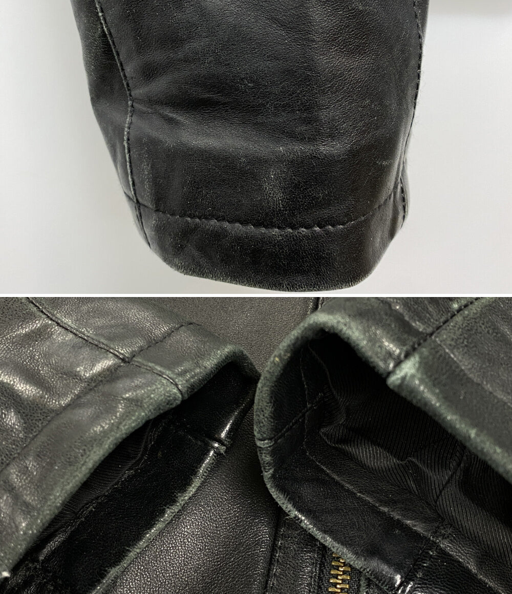 COLE HAAN スムース ラム ジャケット T40175 534A2560 メンズ SIZE S コールハーン