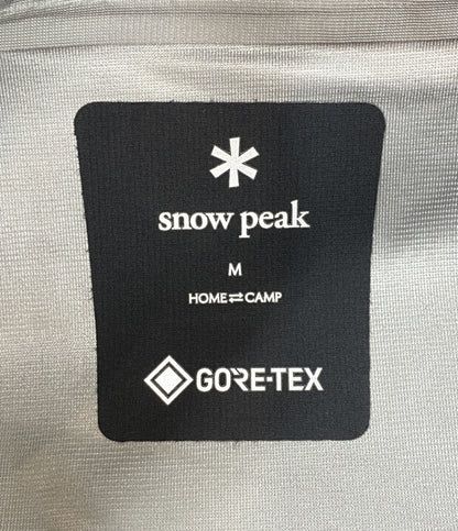 美品 Snow Peak スノーピーク ゴアテックス レインジャケット ブラック メンズ SIZE M