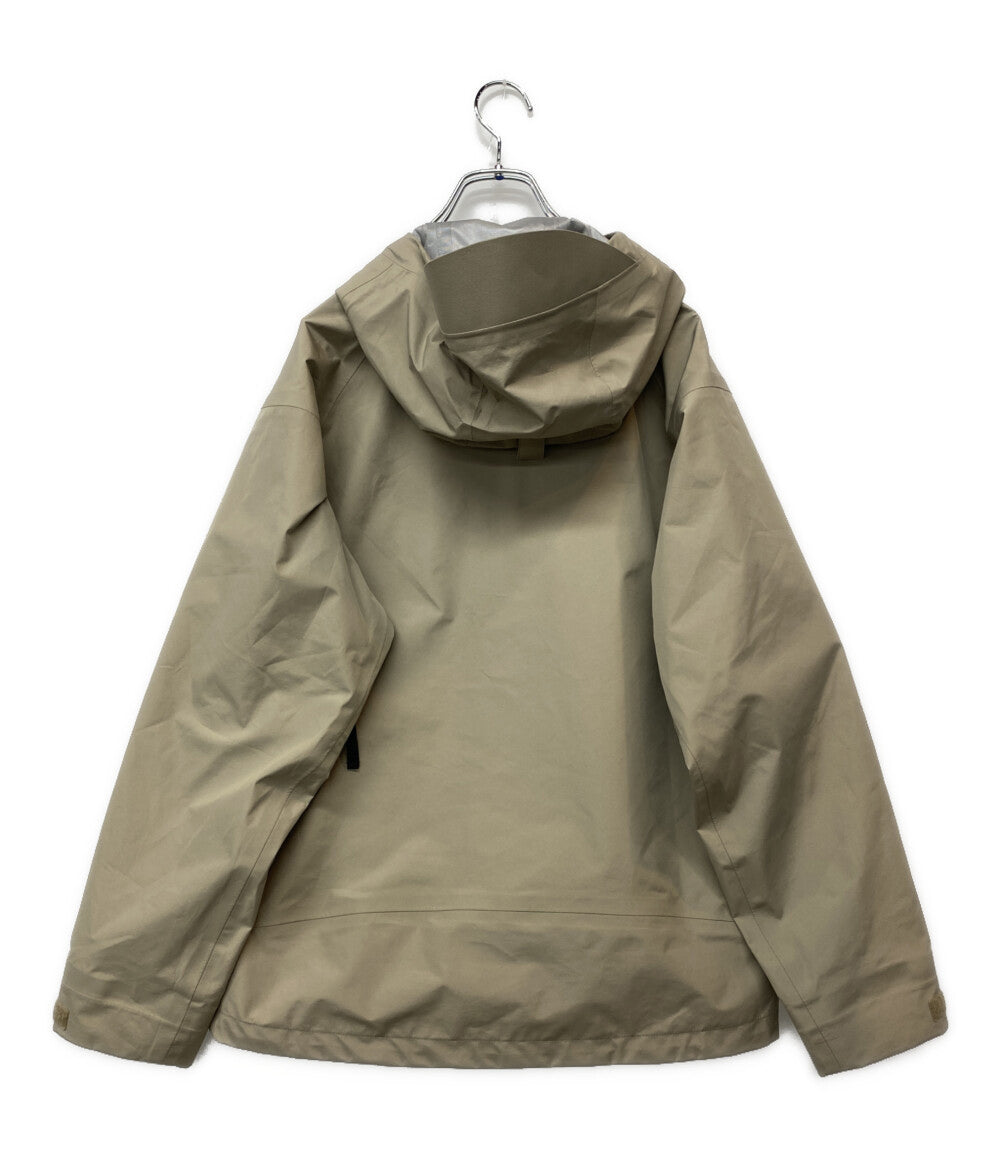 美品 Snow Peak スノーピーク ゴアテックス レインジャケット グレージュ JK-26SU014 メンズ SIZE M