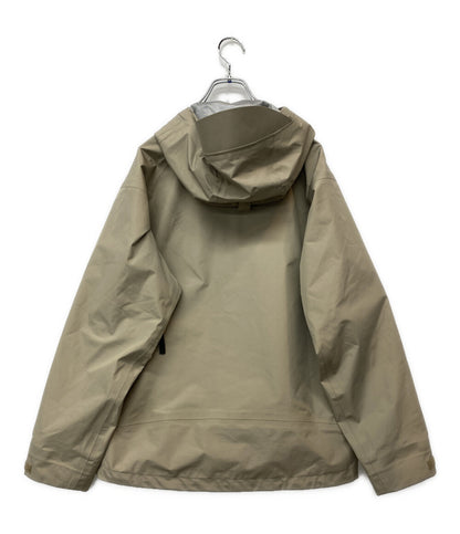 美品 Snow Peak スノーピーク ゴアテックス レインジャケット グレージュ JK-26SU014 メンズ SIZE M