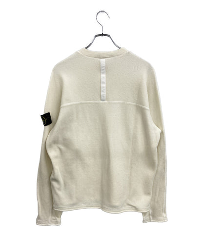 美品 STONE ISLAND ニット クリーム K2S156100044S0227 メンズ SIZE S ストーンアイランド