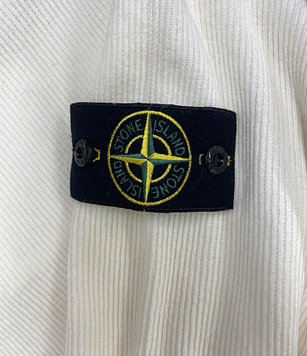 美品 STONE ISLAND ニット クリーム K2S156100044S0227 メンズ SIZE S ストーンアイランド