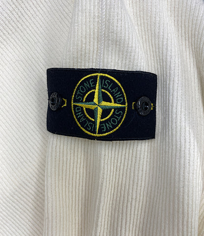 美品 STONE ISLAND ニット クリーム K2S156100044S0227 メンズ SIZE S ストーンアイランド