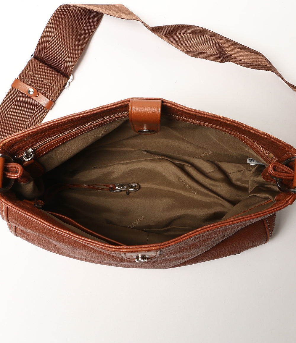 PORTER ショルダーバッグ シスコ ブラウン レディース ポーター