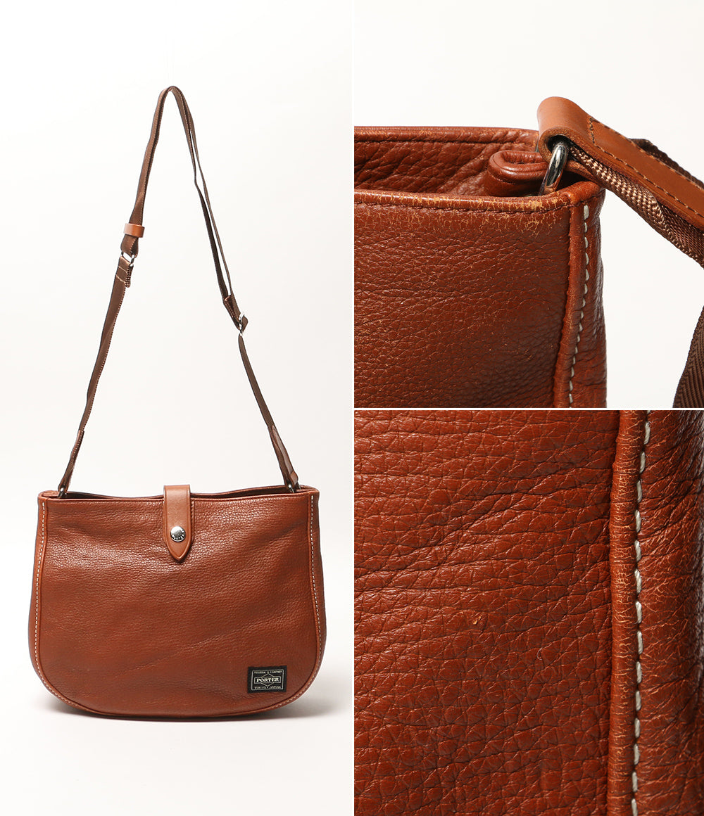 PORTER ショルダーバッグ シスコ ブラウン レディース ポーター
