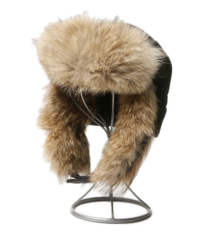 CANADA GOOSE アビエイターハット コヨーテファー 6185L レディース SIZE S/M カナダグース