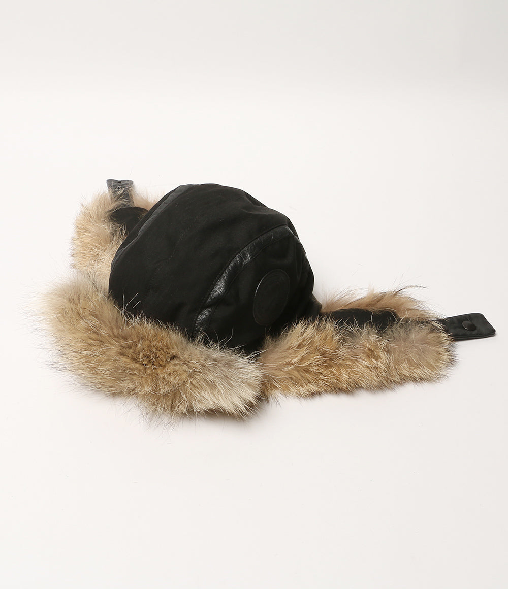 CANADA GOOSE アビエイターハット コヨーテファー 6185L レディース SIZE S/M カナダグース
